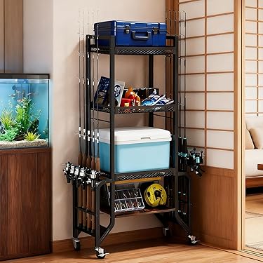 【6本収納】ロッドスタンド　純国産杉 6本収納】ロッドスタンド 純国産杉 6本収納】ロッドスタンド 純